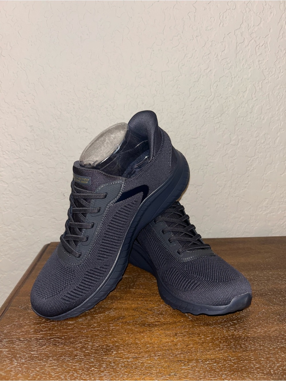 Skechers Bobs Hands Free Slip Ins Wide Fit Sport Squad Chaos Sneaker Shoes